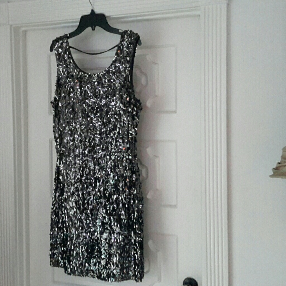 Beautiful sparkling cocktail dress by Express